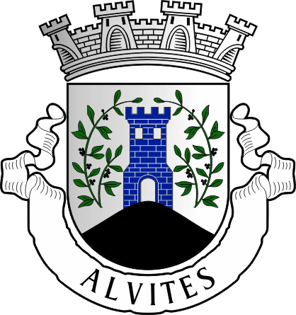 Brasão da freguesia de Alvites - Alvites civil parish, coat-of-arms