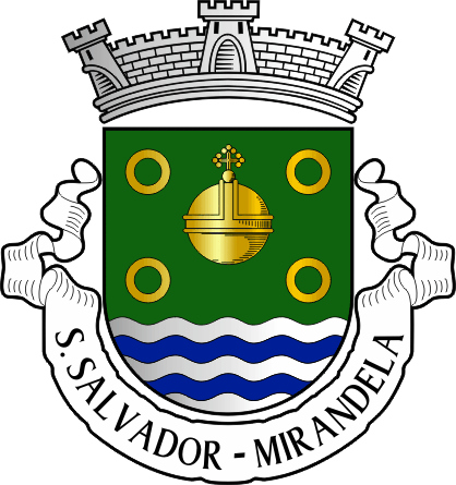Brasão da freguesia de São Salvador - São Salvador civil parish, coat-of-arms Brasão da freguesia de São Salvador - São Salvador civil parish, coat-of-arms