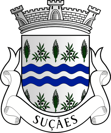 Brasão da freguesia de Suçães - Suçães civil parish, coat-of-arms