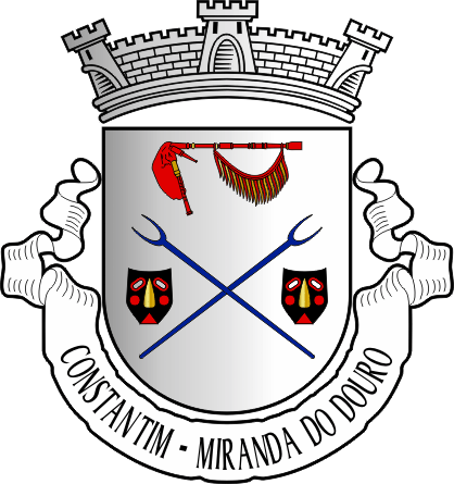 Brasão da antiga freguesia de Constantim - Constantim former civil parish, coat-of-arms