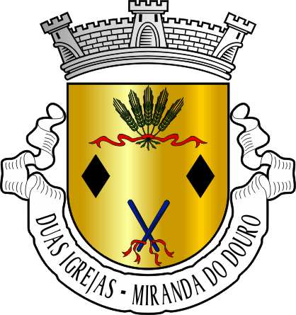 Brasão da freguesia de Miranda do Douro - Miranda do Douro civil parish, coat-of-arms