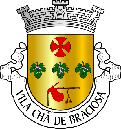 Brasão da freguesia de Vila Chã de Braciosa - Vila Chã de Braciosa civil parish, coat-of-arms Brasão da freguesia de Vila Chã de Braciosa - Vila Chã de Braciosa civil parish, coat-of-arms
