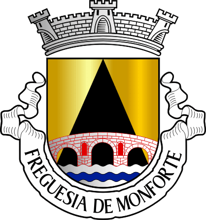 Brasão da freguesia de Monforte - Monforte civil parish, coat-of-arms
