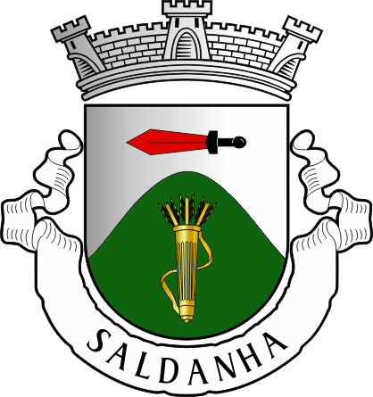 Brasão da freguesia de Saldanha - Saldanha civil parish, coat-of-arms