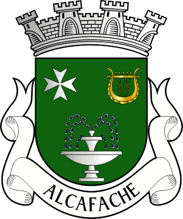 Brasão da freguesia de Alcafache - Alcafache civil parish, coat-of-arms Brasão da freguesia de Alcafache - Alcafache civil parish, coat-of-arms