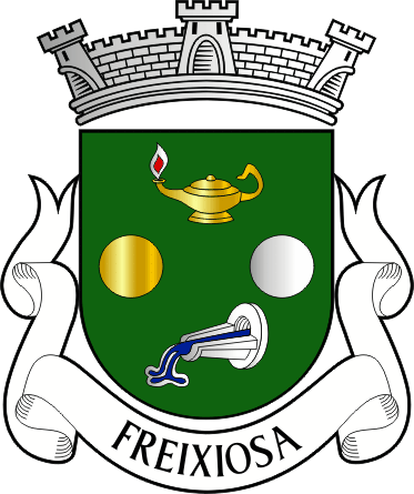 Brasão da freguesia de Freixiosa - Freixiosa civil parish, coat-of-arms