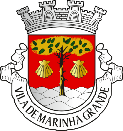 Brasão do Município da Marinha Grande - Marinha Grande municipal coat-of-arms Brasão do Município da Marinha Grande - Marinha Grande municipal coat-of-arms