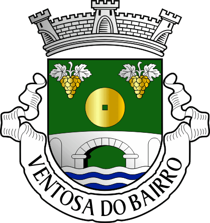 Brasão da antiga freguesia de Ventosa do Bairro - Ventosa do Bairro former civil parish, coat-of-arms