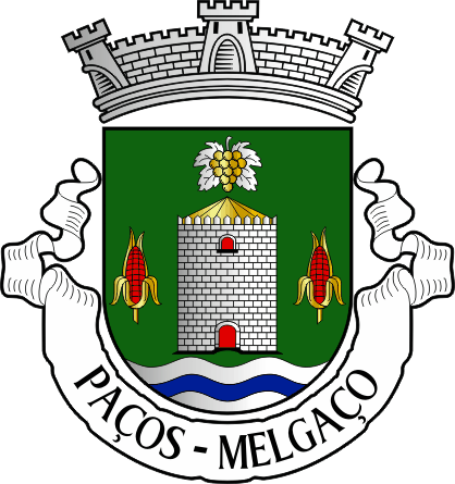 Brasão da antiga freguesia de Paços - Paços former civil parish, coat-of-arms Brasão da antiga freguesia de Paços - Paços former civil parish, coat-of-arms