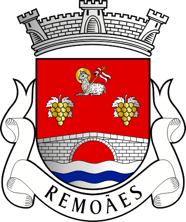 Brasão da antiga freguesia de Remoães - Remoães former civil parish, coat-of-arms