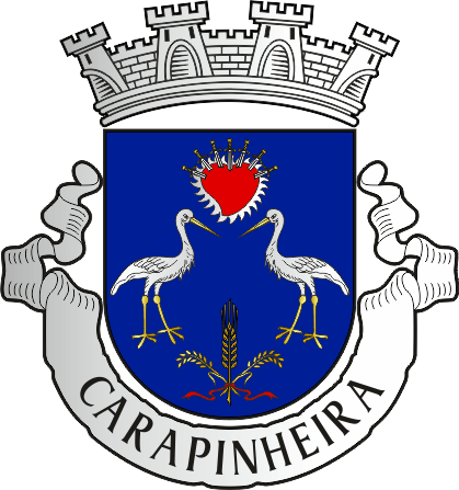 Brasão da freguesia de Caraprinheira - Caraprinheira civil parish, coat-of-arms