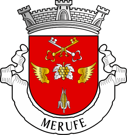 Brasão da freguesia de Merufe - Merufe civil parish, coat-of-arms Brasão da freguesia de Merufe - Merufe civil parish, coat-of-arms