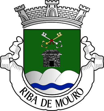 Brasão da freguesia de Riba de Mouro - Riba de Mouro civil parish, coat-of-arms Brasão da freguesia de Riba de Mouro - Riba de Mouro civil parish, coat-of-arms