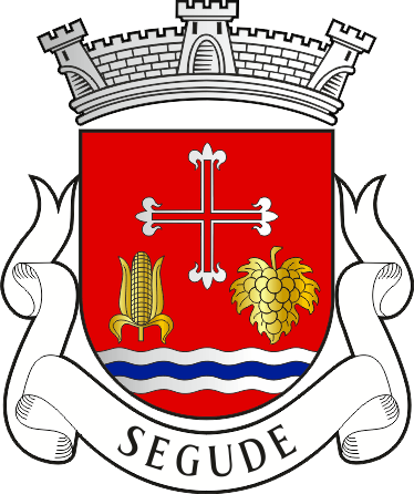 Brasão da freguesia de Segude - Segude civil parish, coat-of-arms