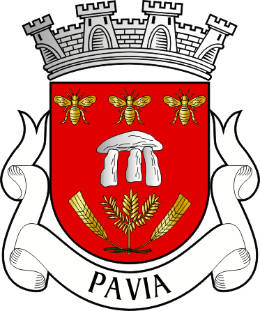 Brasão da freguesia de Pavia - Pavia civil parish, coat-of-arms