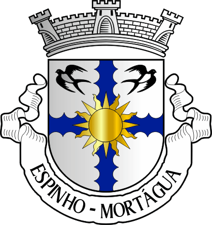 Brasão da freguesia de Espinho - Espinho civil parish, coat-of-arms Brasão da freguesia de Espinho - Espinho civil parish, coat-of-arms
