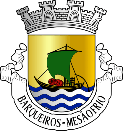 Brasão da freguesia de Barqueiros - Barqueiros civil parish, coat-of-arms
