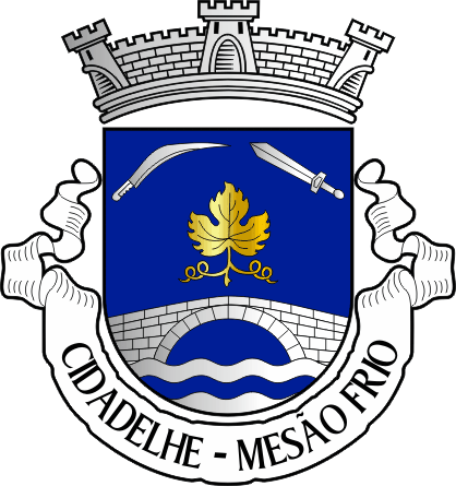 Brasão da freguesia de Cidadelhe - Cidadelhe civil parish, coat-of-arms Brasão da freguesia de Cidadelhe - Cidadelhe civil parish, coat-of-arms