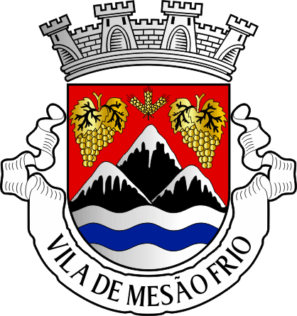 Brasão do Município de Mesão Frio - Mesão Frio municipal coat-of-arms