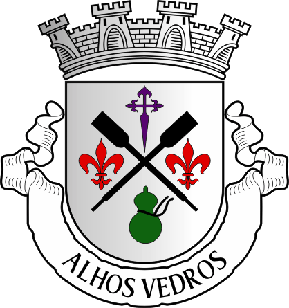 Brasão da freguesia de Alhos Vedros - Alhos Vedros civil parish, coat-of-arms