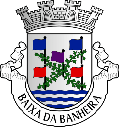 Brasão da antiga freguesia da Baixa da Banheira - Baixa da Banheira former civil parish, coat-of-arms