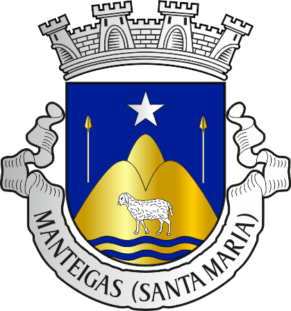 Brasão da freguesia de Manteigas (Santa Maria) - Manteigas (Santa Maria) civil parish, coat-of-arms