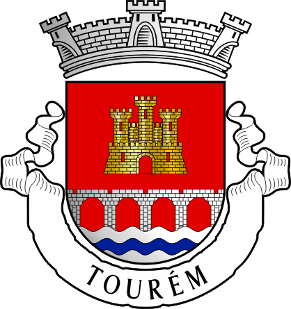 Brasão da freguesia de Tourém - Tourém civil parish, coat-of-arms