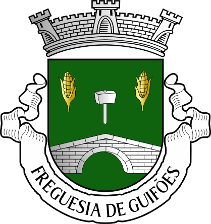 Brasão da antiga freguesia de Guifões - Guifões former civil parish, coat-of-arms Brasão da antiga freguesia de Guifões - Guifões former civil parish, coat-of-arms