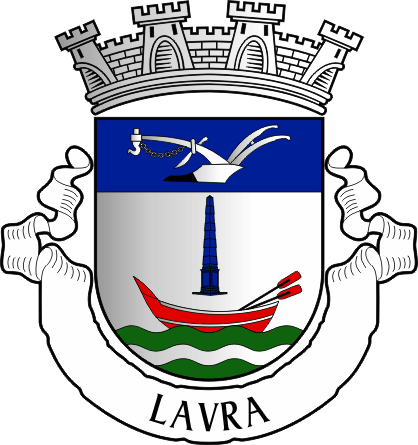 Brasão da antiga freguesia de Lavra - Lavra former civil parish, coat-of-arms