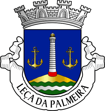 Brasão da antiga freguesia de Leça da Palmeira - Leça da Palmeira former civil parish, coat-of-arms Brasão da antiga freguesia de Leça da Palmeira - Leça da Palmeira former civil parish, coat-of-arms