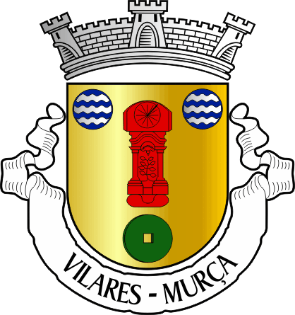 Brasão da antiga freguesia de Vilares - Vilares former civil parish, coat-of-arms