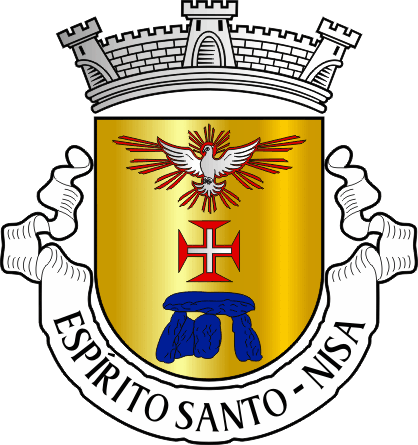 Brasão da antiga freguesia de Espírito Santo - Espírito Santo former civil parish, coat-of-arms Brasão da antiga freguesia de Espírito Santo - Espírito Santo former civil parish, coat-of-arms