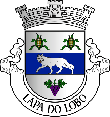 Brasão da freguesia de Lapa do Lobo - Lapa do Lobo civil parish, coat-of-arms