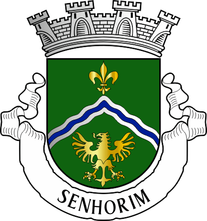 Brasão da freguesia de Senhorim - Senhorim civil parish, coat-of-arms