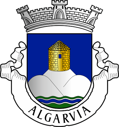 Brasão da freguesia de Algarvia - Algarvia civil parish, coat-of-arms