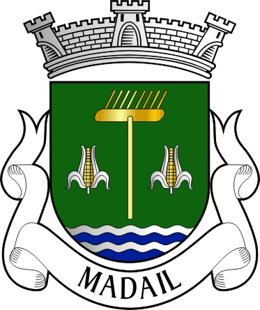 Brasão da antiga freguesia de Madail - Madail former civil parish, coat-of-arms