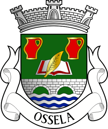 Brasão da freguesia de Ossela - Ossela civil parish, coat-of-arms Brasão da freguesia de Ossela - Ossela civil parish, coat-of-arms