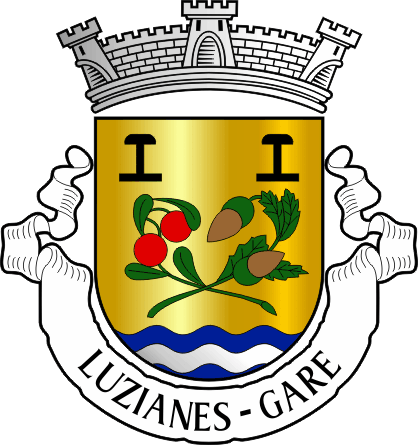 Brasão da freguesia de Luzianes-Gare - Luzianes-Gare civil parish, coat-of-arms Brasão da freguesia de Luzianes-Gare - Luzianes-Gare civil parish, coat-of-arms