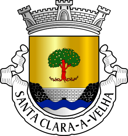 Brasão da freguesia de Santa Clara-a-Velha - Santa Clara-a-Velha civil parish, coat-of-arms
