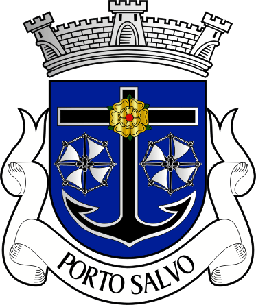 Brasão da freguesia de Porto Salvo - Porto Salvo civil parish, coat-of-arms Brasão da freguesia de Porto Salvo - Porto Salvo civil parish, coat-of-arms