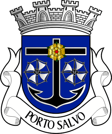 Brasão da freguesia de Porto Salvo - Porto Salvo civil parish, coat-of-arms Brasão da freguesia de Porto Salvo - Porto Salvo civil parish, coat-of-arms