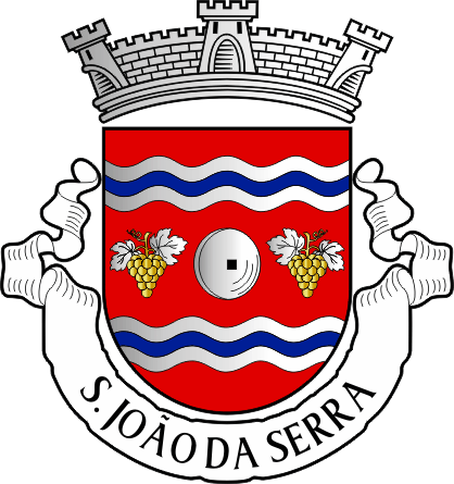 Brasão da freguesia de São João da Serra - São João da Serra civil parish, coat-of-arms