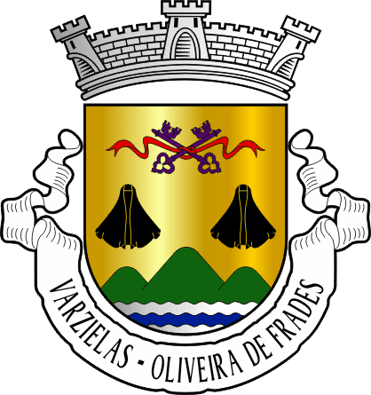 Brasão da antiga freguesia de Varzielas - Varzielas former civil parish, coat-of-arms
