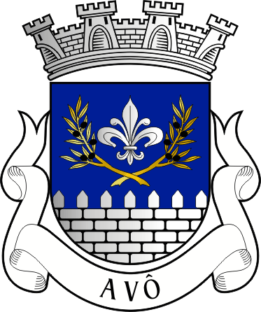 Brasão da freguesia de Avô - Avô civil parish, coat-of-arms