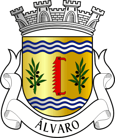 Brasão da freguesia de Álvaro - Álvaro civil parish, coat-of-arms Brasão da freguesia de Álvaro - Álvaro civil parish, coat-of-arms