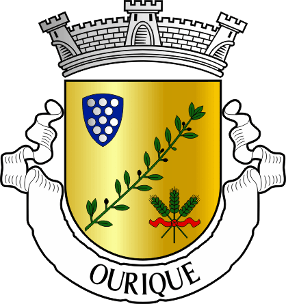 Brasão da freguesia de Ourique - Ourique civil parish, coat-of-arms Brasão da freguesia de Ourique - Ourique civil parish, coat-of-arms
