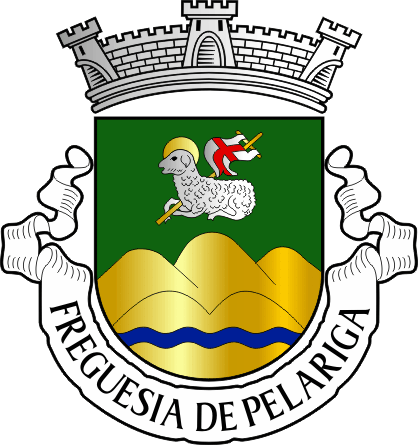 Brasão da freguesia de Pelariga - Pelariga civil parish, coat-of-arms Brasão da freguesia de Pelariga - Pelariga civil parish, coat-of-arms