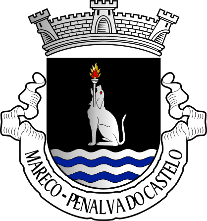Brasão da antiga freguesia de Mareco - Mareco former civil parish, coat-of-arms