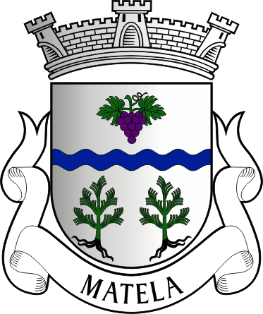 Brasão da antiga freguesia de Matela - Matela former civil parish, coat-of-arms