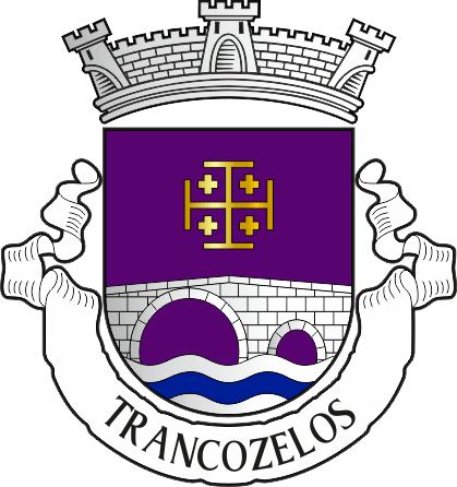 Brasão da freguesia de Trancozelos - Trancozelos civil parish, coat-of-arms Brasão da freguesia de Trancozelos - Trancozelos civil parish, coat-of-arms